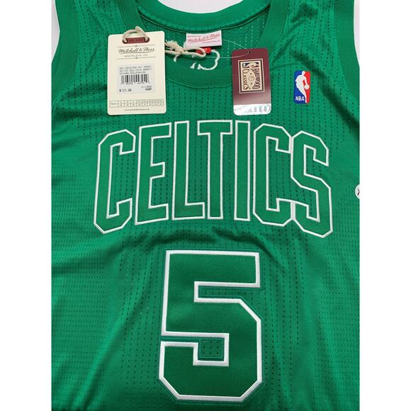 Celtics 2012 Kevin Garnett #5 Jersey 2XL Mitchell & Ness NEW Collectors Item - Picture 3 of 9